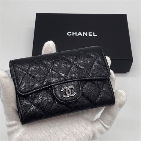 chanel 18c black iridescent wallet|Chanel Iridescent Wallet .